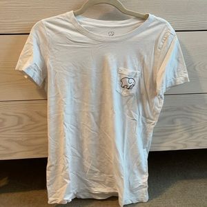 short sleeve white ivory ella tee